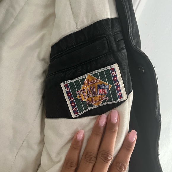 NFL Kansas City CHIEFS Vintage Bomber Jacket - Picture 5 of 11